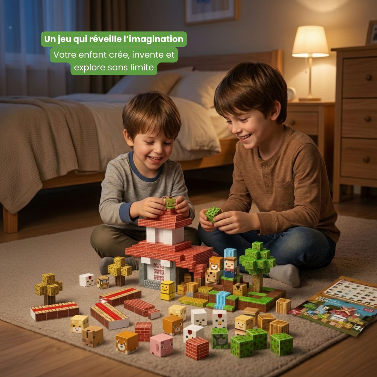 Et si votre enfant construisait son monde sans écrans ?