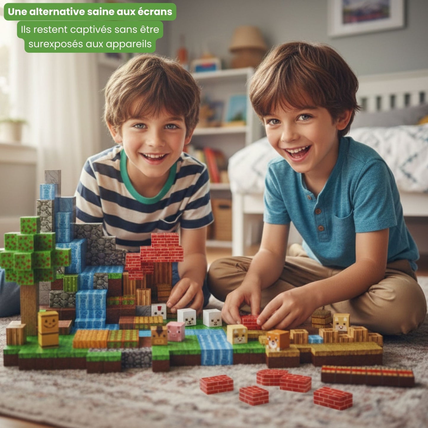 Et si votre enfant construisait son monde sans écrans ?