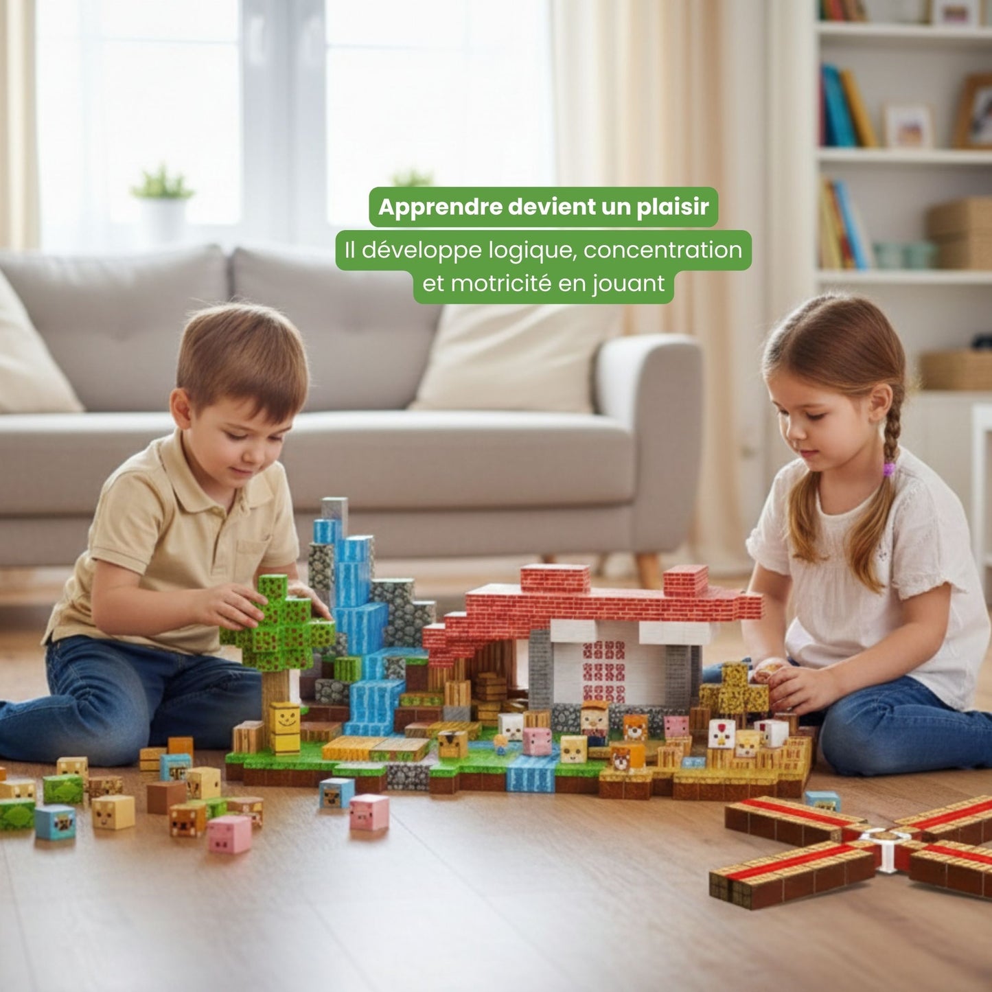 Et si votre enfant construisait son monde sans écrans ?