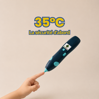 Stylo 3D STEMBLOX basse température à 35°C conçu pour les enfants